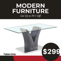 Glass Dining Table on Mega Offer !! Limited Time Only !!