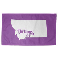 East Urban Home Billings Montana Purple Area Rug
