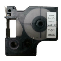 Weekly Promo! Dymo 40913 9mm Black On White D1 Label Tape, Compatible