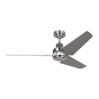 Brayden Studio 52" Alliviah 3 - Blade LED Smart Standard Ceiling Fan with Fan Control Parts and Light Kit Included