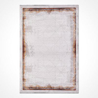 Lofy Rectangle Abolitionist Area Rug with Non-Slip Backing