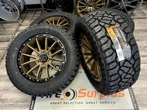 20x9.0J BLACKHORN Bronze Rims 6x135 and SAILUN RT Tires LT305/55R20 - FORD F150 Calgary Alberta Preview