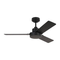 Generation Lighting Fan Collection 44" Jovie 3 - Blade Standard Ceiling Fan with Fan Control Parts Included