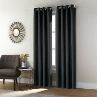 Latitude Run® Shadow Grommet Curtain Panel Window Dressing