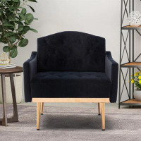 Everly Quinn Decorative Single Sofa Nice-looking Metal Help Relax Sleeping Lounge Chair Household Supplies