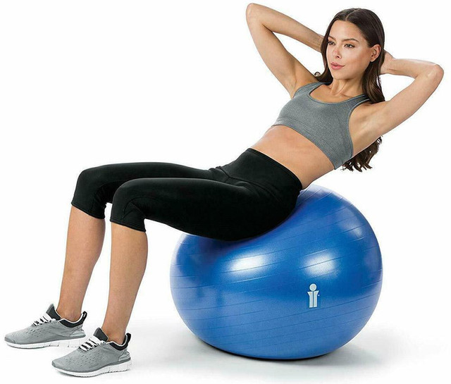 BOLLINGER PRO GRADE YOGA EXERCISE BALL -- Get you body into Shape and Feel Great! in Exercise Equipment