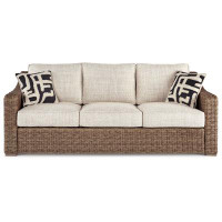 Signature Design by Ashley Beachcroft Outdoor Sofa with Cushion
