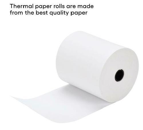 Thermal Paper Rolls 3-1/8 x 200, Diameter 70mm, Inside 16mm - White - 50 Rolls Case in Other Business & Industrial - Image 2