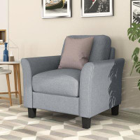 Winston Porter Living Room Furniture Armrest Single Sofa