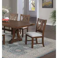 One Allium Way Set Of 2 Upholstered Fabric Dining Chairs