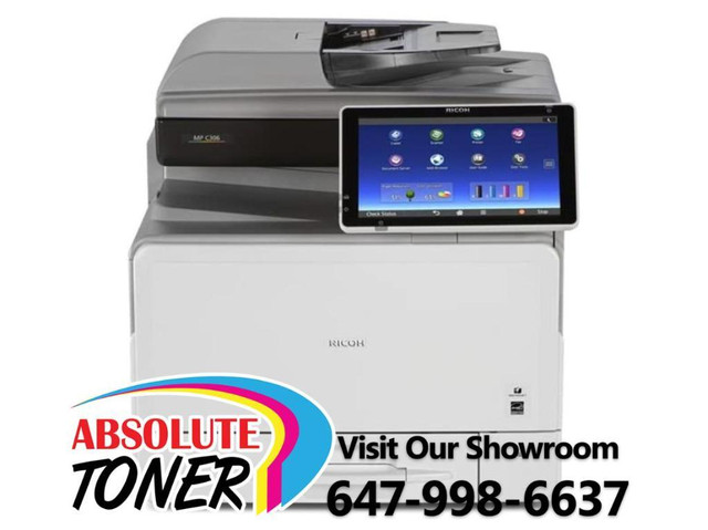 ONLY $1250 Ricoh desktop color printer MP C306 office Multifunction Copier Scanner Copy Machine in Printers, Scanners & Fax in Ontario