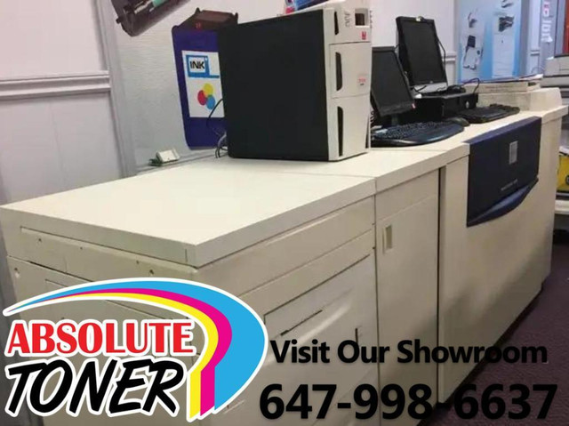 Xerox DC 5000 Docucolor Production Copier Printer HIGH Quality FAST Copiers Printers with Finisher Booklet Maker Fiery in Other Business & Industrial in Ontario - Image 3