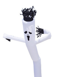 20Ft White Ghost Air Inflatable Dancing Wind Dancer Dancing Sky Puppet 122058