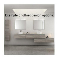 Latitude Run® Royo Fino Collection 32" 1-Drawer Bathroom Vanity With Lacquered Top (Anthracite)