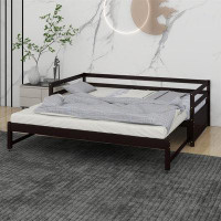 Red Barrel Studio Osian Twin over Double Twin Daybed with Trundle