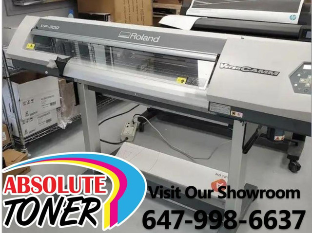 $99.95/mon.  Roland Printer 30” VersaCAMM VP-300 Eco-Solvent Wide Printer/Cutter Large Format Printer Plotter Print/Cut in Printers, Scanners & Fax in Ontario - Image 4