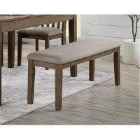 Red Barrel Studio Naime Solid Wood Bench