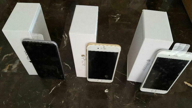 iPhone 6 6 PLUS + 16GB 64GB CANADIAN MODELS NEW CONDITION WITH ACCESSORIES 1 Year WARRANTY INCLUDED ***UNLOCKED*** in Cell Phones in New Brunswick - Image 4