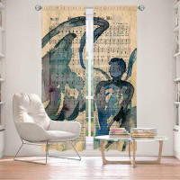 East Urban Home Lined Window Curtains 2-Panel Set For Window Size From East Urban Home By Kathy Stanion - Calling All An