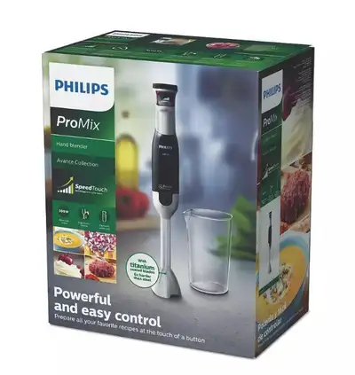 Philips ProMix Hand Blender 300W Variable SpeedTouch HR1670/92 BRAND NEW - WE SHIP EVERYWHERE IN CANADA ! - BESTCOST.CA