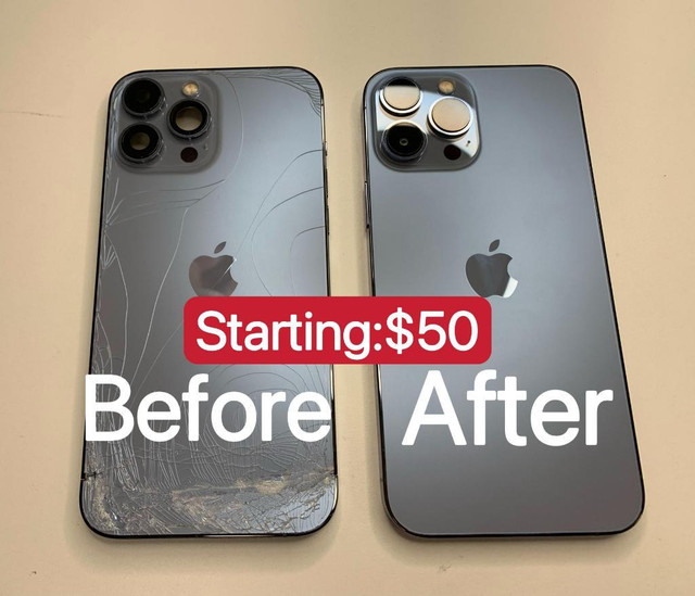 BEST DEAL REPAIR, iPhone+SAMSUNG+iPad+iWatch+google+HUAWEI, broken screen, battery replace, charging port, water damaged in Cell Phone Services in Mississauga / Peel Region - Image 2