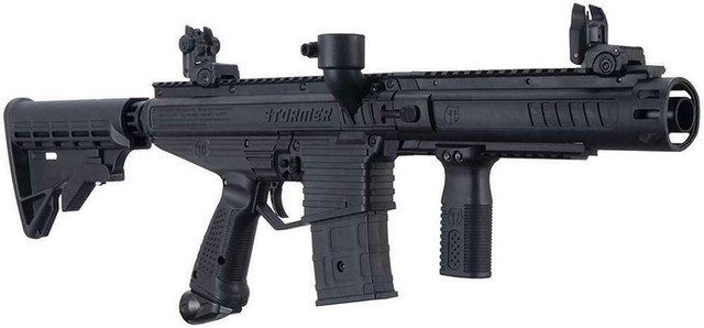 New - TIPPMANN STORMER ELITE DUAL FED PAINTBALL GUN -- A Top Quality Marker for Winning the Game!! in Paintball - Image 2