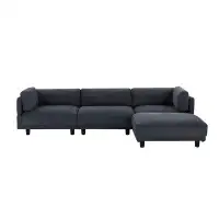 Latitude Run® L Shaped Couch with Reversible Chaise