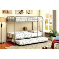 Isabelle & Max™ Metal Twin Bunk Bed In Black