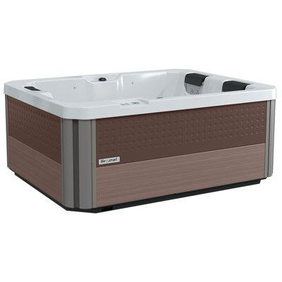 Lifesmart Spas Lifesmart Spas Willow 115 Volt 3 - Person 32 - Jet Acrylic Plug And Play Hot Tub with Ozonator in Hot Tubs & Pools