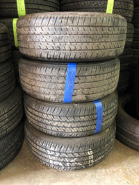 215 55 17 2 Bridgestone Ecopia Used A/S Tires With 95% Tread Left