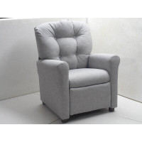 Harriet Bee Fauteuil inclinable avec repose-pieds Evynne Storm