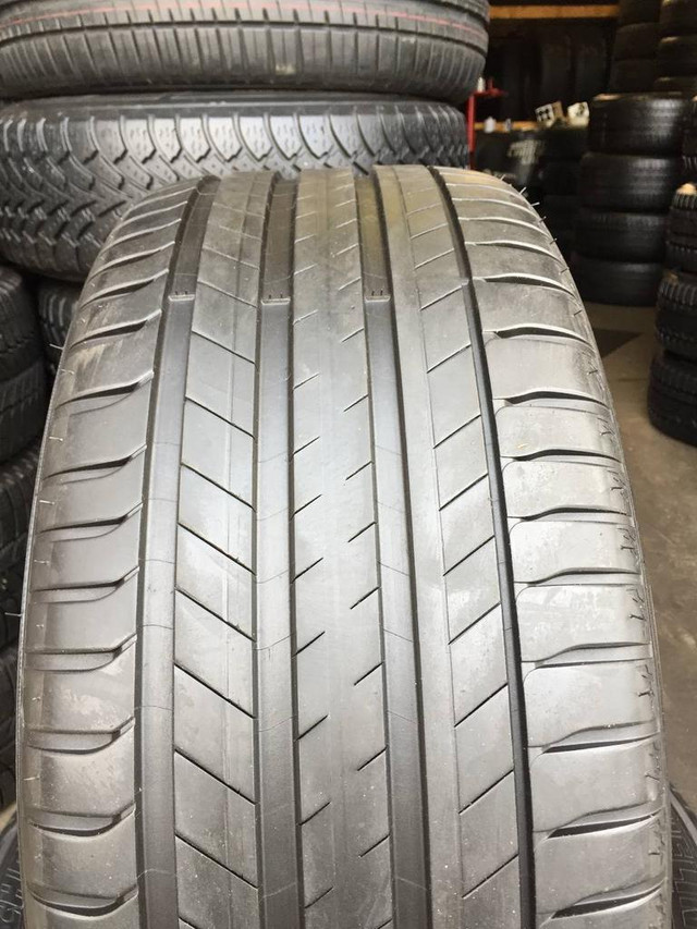 18 in PORSCHE OEM TAKE OFFS LIKE NEW SET OF 4 STAGGERED SUMMER TIRES MICHELIN LATITUDE SPORT 3 235/60R18 AND 255/55R18 in Tires & Rims - Image 4
