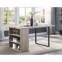 GZMWON Dining Table With Storage