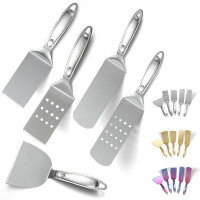 ASA 5-Piece Stainless Steel Bbq Tool Set For Gourmet Outdoor Grilling