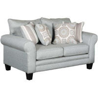 Sand & Stable™ Aurora 65" Round Arm Loveseat with Reversible Cushions