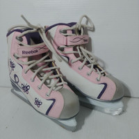 Reebok Girls Ice Skates - Size 2 - Pre-Owned - 51PR54
