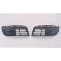 Volkswagen Jetta Lower Grille Driver Side Without Fog Lamp Hole - VW1036108