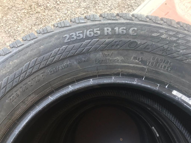 235/65R16 (C) Continental Van Contact AS Commercial Tire (TRANSIT) in Tires & Rims in Toronto (GTA) - Image 4