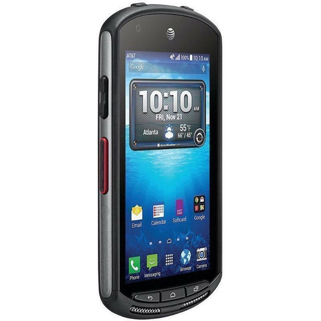 KYOCERA E6560 DURAFORCE UNLOCKED DÉBLOQUÉ KOODO BELL VIRGIN MOBILE CANADA ROGERS CHATR USED USAGÉ ANDROID 16GB NOIR in Cell Phones in City of Montréal - Image 2