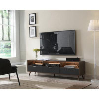 Latitude Run® Led Tv Stand, Entertainment Centre With Storage