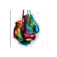 East Urban Home Boxing - Wrapped Canvas Print