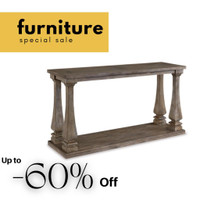 Wooden Console on Sale in Grey Color !!