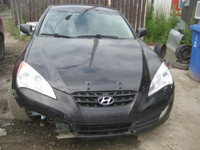 2010 2011 Hyundai Genesis Coupe 2.0L Manuelle pour piece # for parts # part out