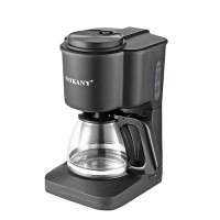 FixtureDisplays Fixturedisplays® 6-Cup Mini Switch Coffee Maker Black 6.3 X 7 X 11.41 Inches 15668