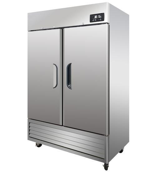 Brand New Double Solid Door 54 Wide Freezer- Made In North Korea dans Autres équipements commerciaux et industriels