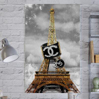 Made in Canada - Picture Perfect International 'Wrapped in Couture' Print on Canvas