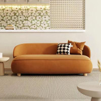 Everly Quinn Italian Light Luxury Simple Sofa