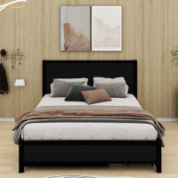 Latitude Run® Jacarla Metal Queen Size Storage Platform Bed With Twin Size Trundle