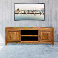 Chic Teak Santa Barbara Solid Wood TV Stand for TVs up to 70"