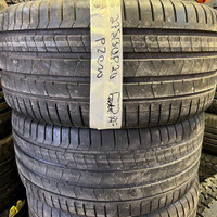 275 30 20 4 Pirelli RF PZero Used A/S Tires With 95% Tread Left